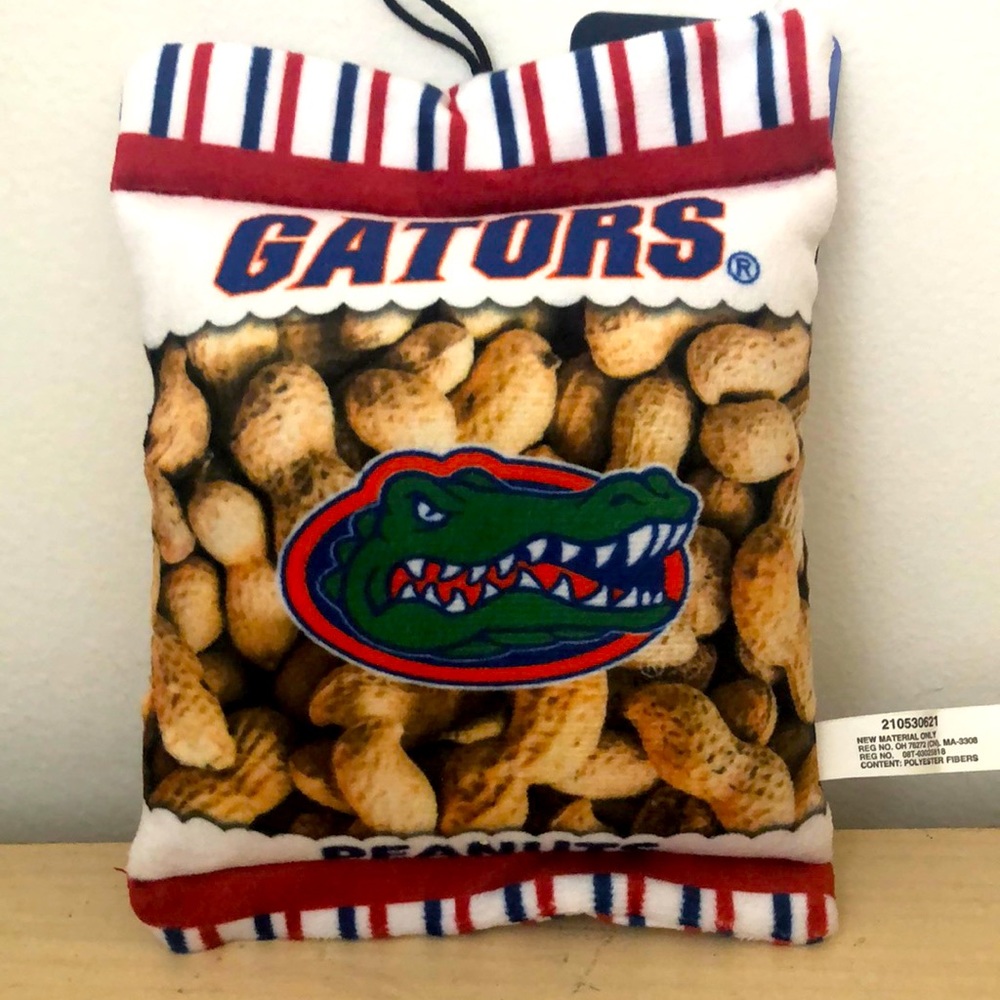 Florida Gators 🐊 peanut bag dog 🐶 chew toy